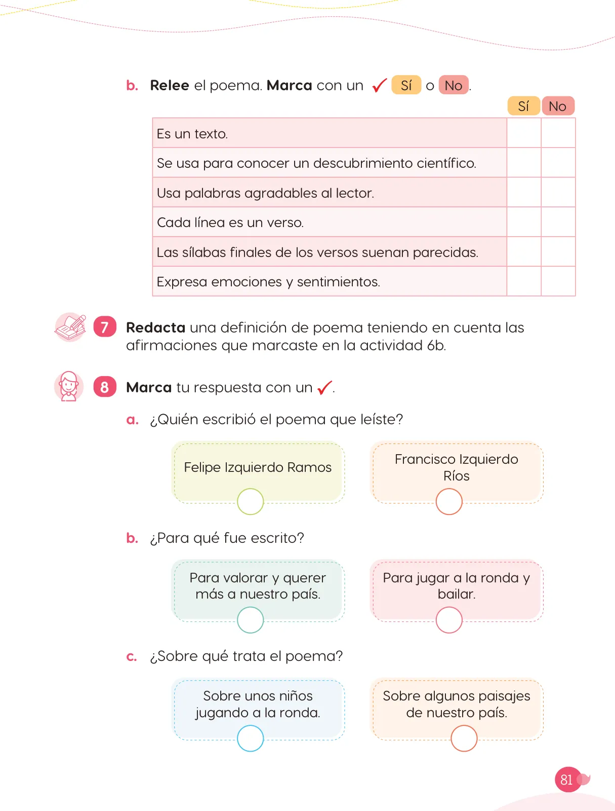 Miniatura página 83 de Cuadernillo de Comunicación 3. Tercer grado de Primaria · 2024