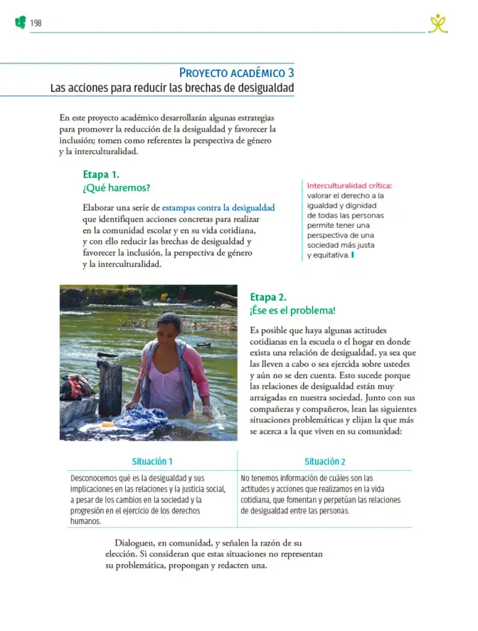 Página 199 de Colección Nanahuatzin. Nuestro libro de Proyectos. Tomo I. Libro de Educación Telesecundaria Grado 3° Ciclo Escolar 2025 - 2026