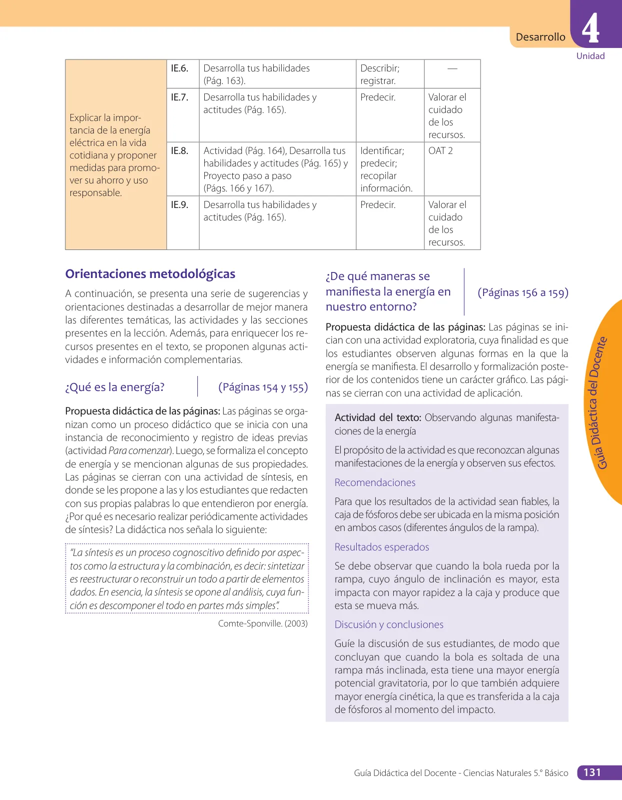 Página 111 de Libro de Ciencias Naturales – Quinto Básico | Texto del Estudiante MINEDUC – Descargar PDF · 2024