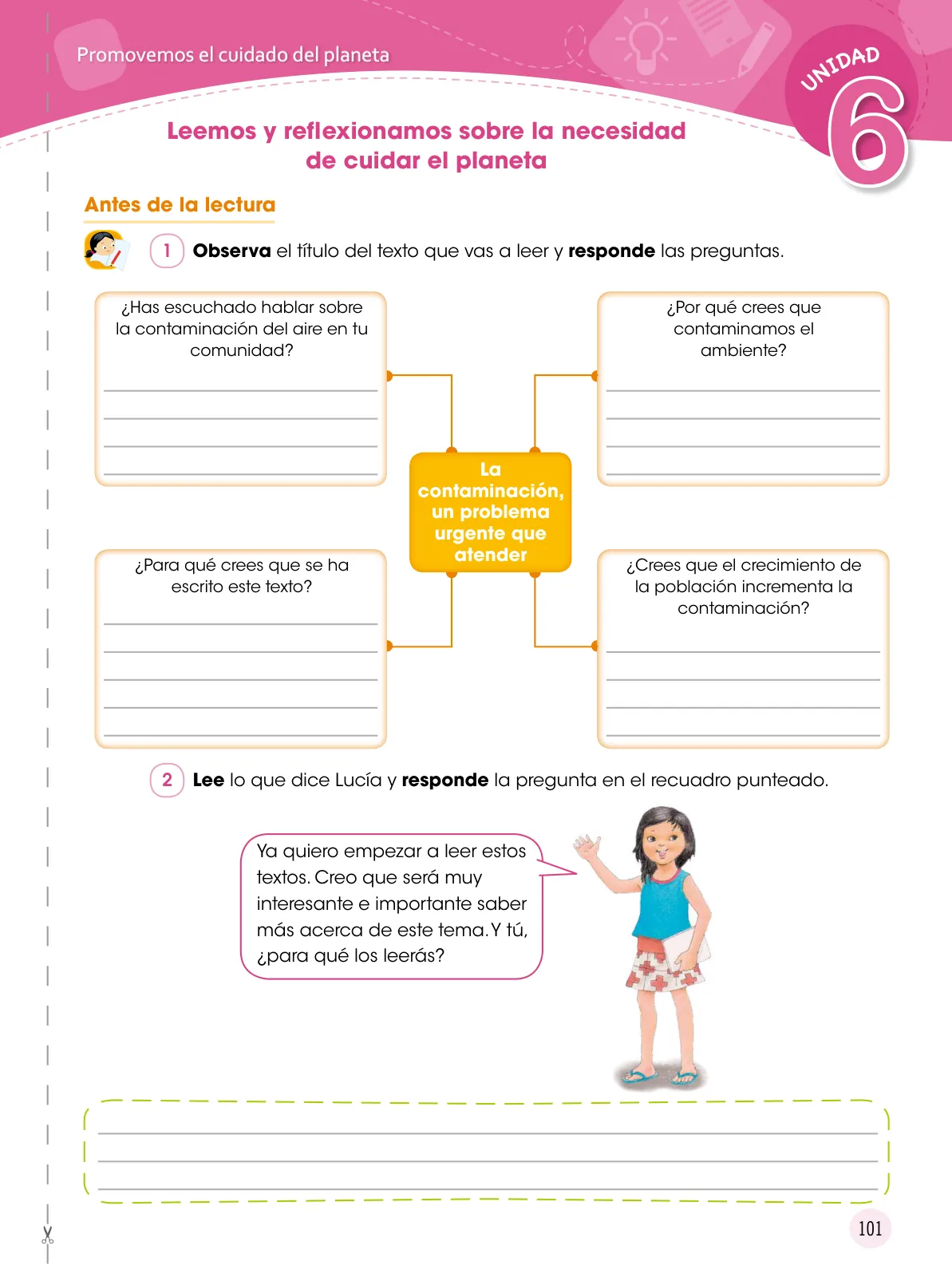 Página 102 de Comunicación 6 : cuaderno de trabajo para sexto grado de Educación Primaria 2019 · 2019
