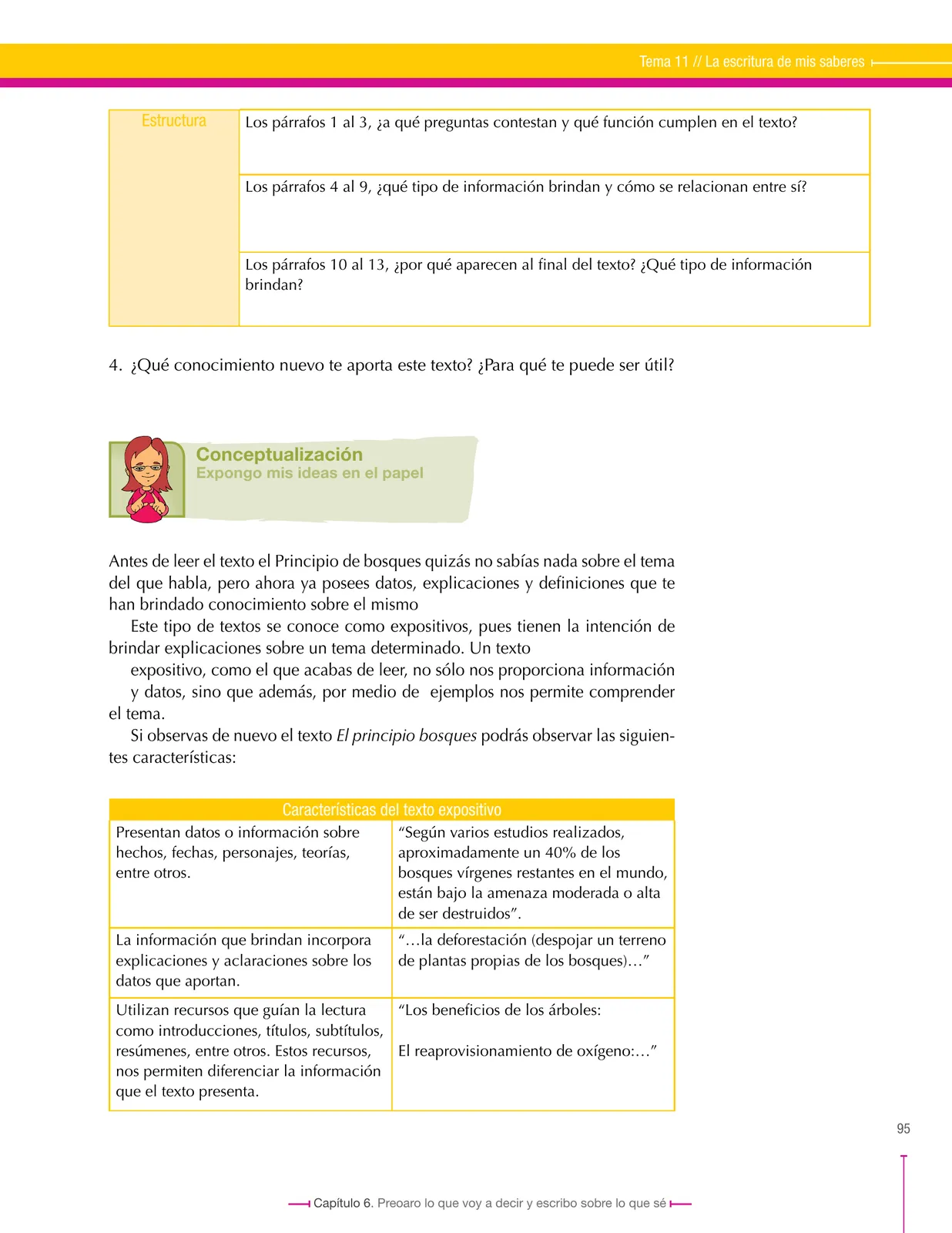 Página 95 de Lenguaje 7° · Secundaria Activa