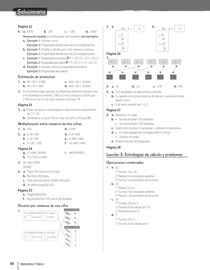 Página 160 de Matemática – Quinto Básico | Texto del Estudiante MINEDUC – Descargar PDF · 2024