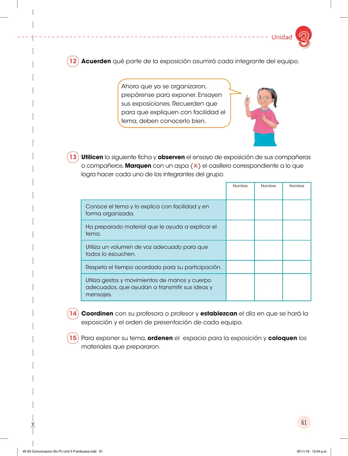 Miniatura página 63 de Comunicación : cuadernillo de trabajo 5 · 2018
