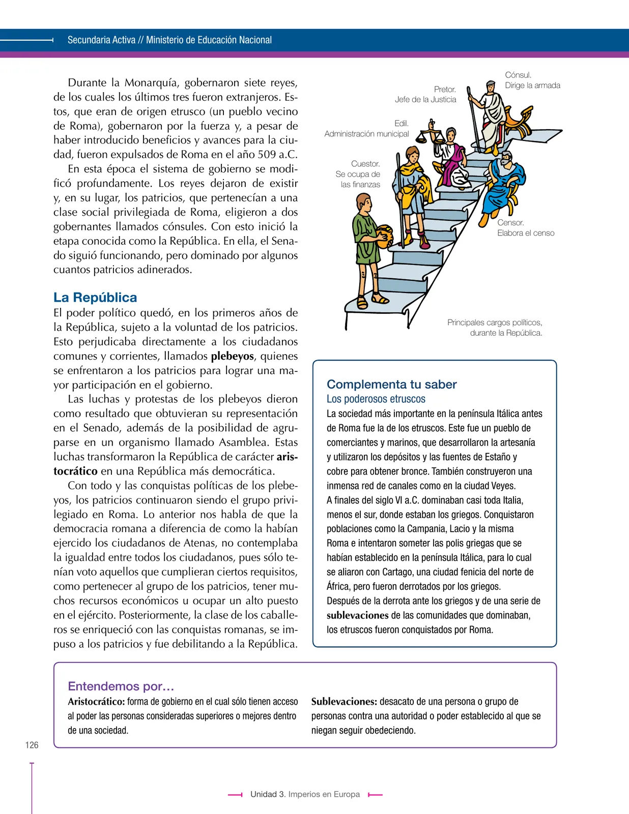 Página 126 de Ciencias Sociales 7° · Secundaria Activa