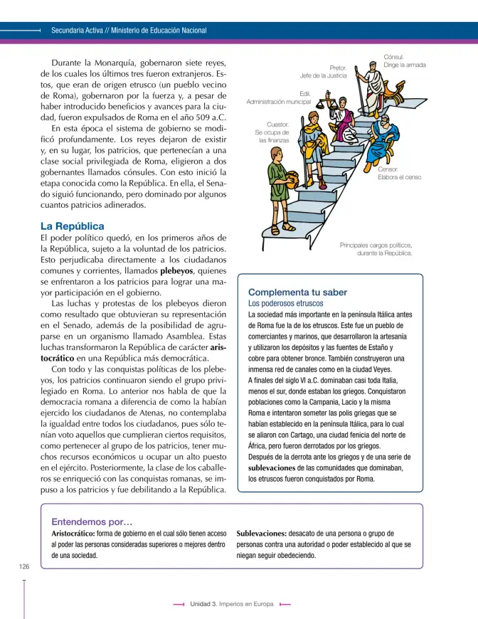 Página 126 de Ciencias Sociales 7° · Secundaria Activa