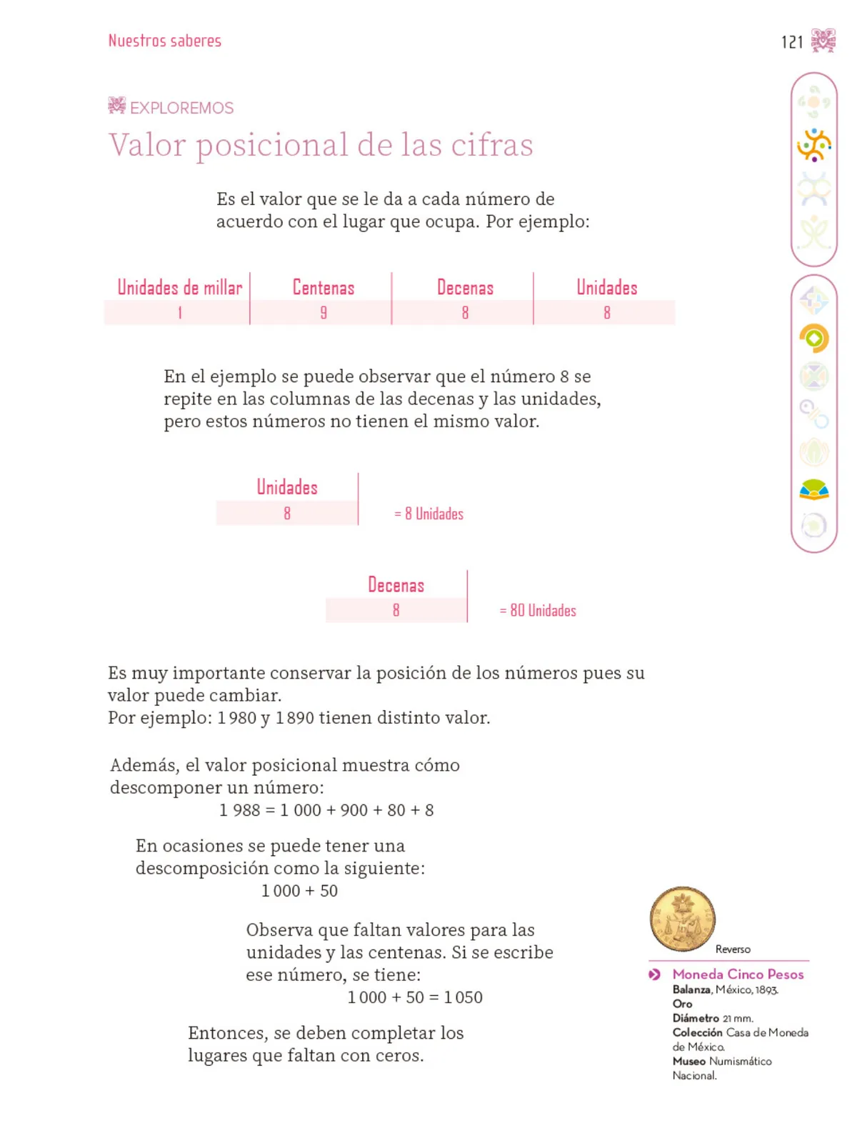 Página 122 de Nuestros saberes: Libro para alumnos, maestros y familia.   Libro de Educación Primaria Grado 4°  Ciclo Escolar 2025 - 2026