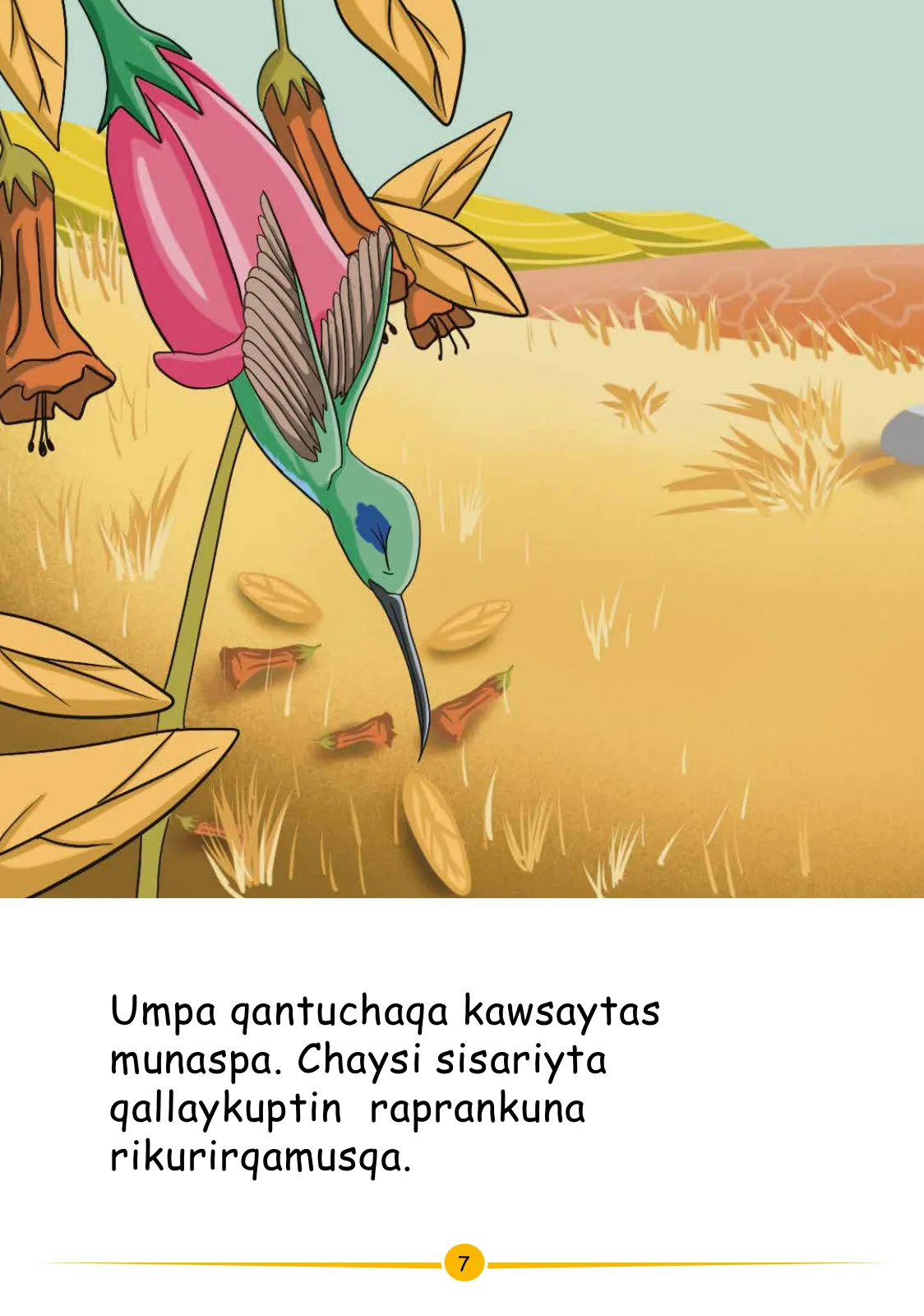 Página 9 de Qintiwan Amaru. Historias y relatos 4 - Inicial - Quechua chanka · 2023