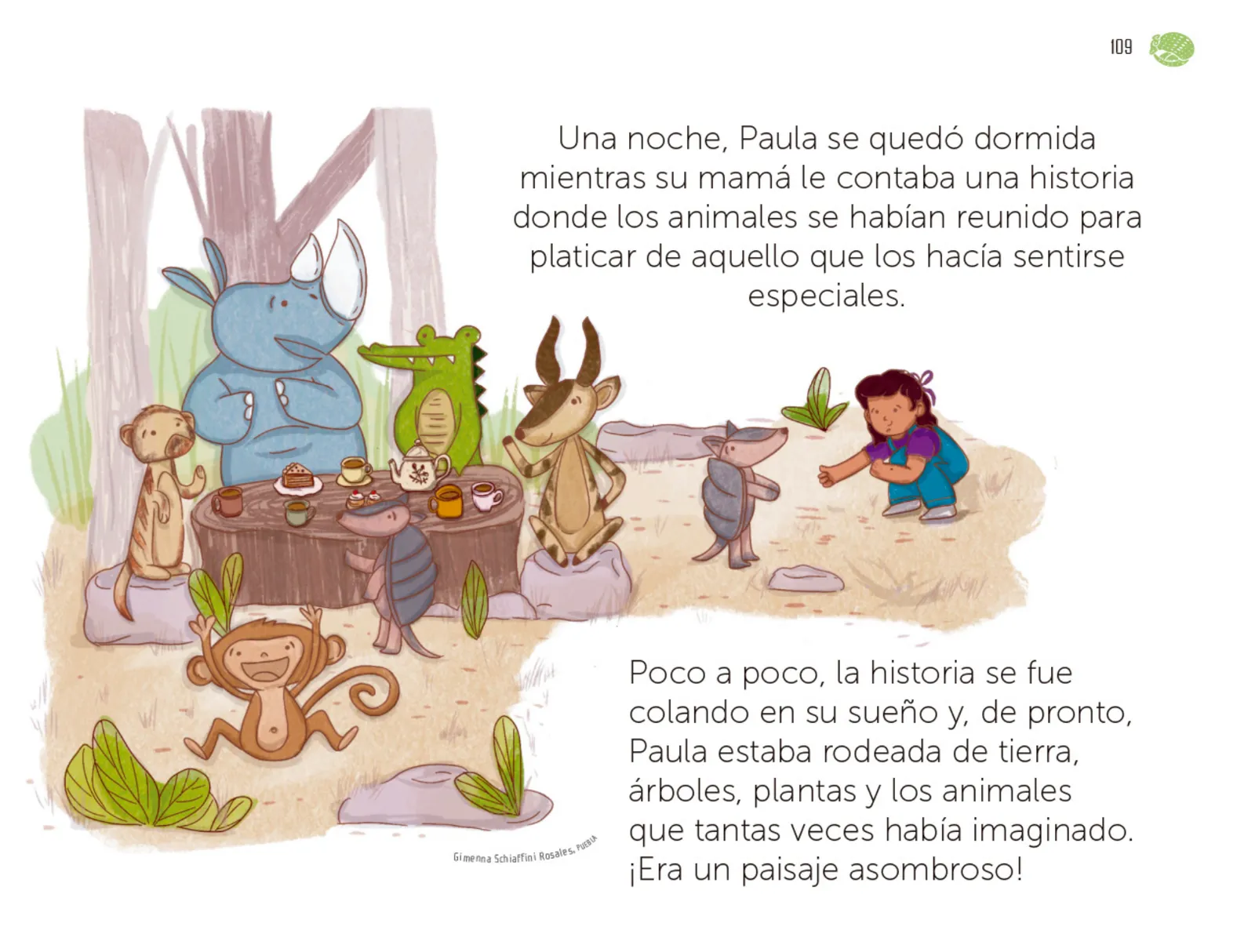 Miniatura página 110 de Múltiples lenguajes.   Libro de Educación Preescolar Grado 1°  Ciclo Escolar 2025 - 2026
