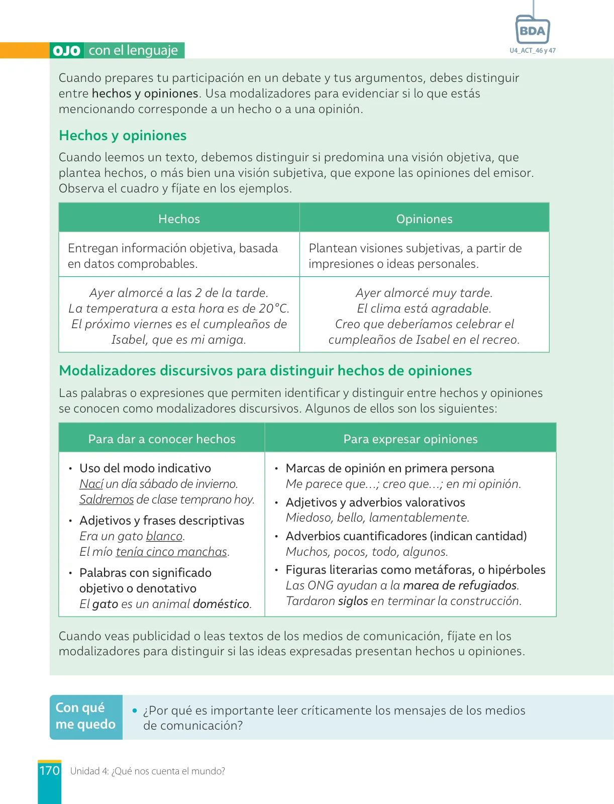 Miniatura página 172 de Libro de Lengua y Literatura – Séptimo Básico | Texto del Estudiante MINEDUC – Descargar PDF · 2024