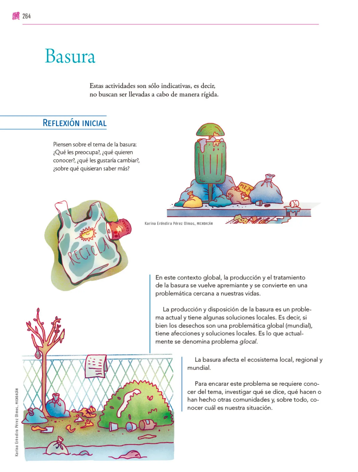 Página 265 de Colección Ximhai. Nuestro libro de proyectos. Libro de Educación Secundaria Grado 1° Ciclo Escolar 2025 - 2026