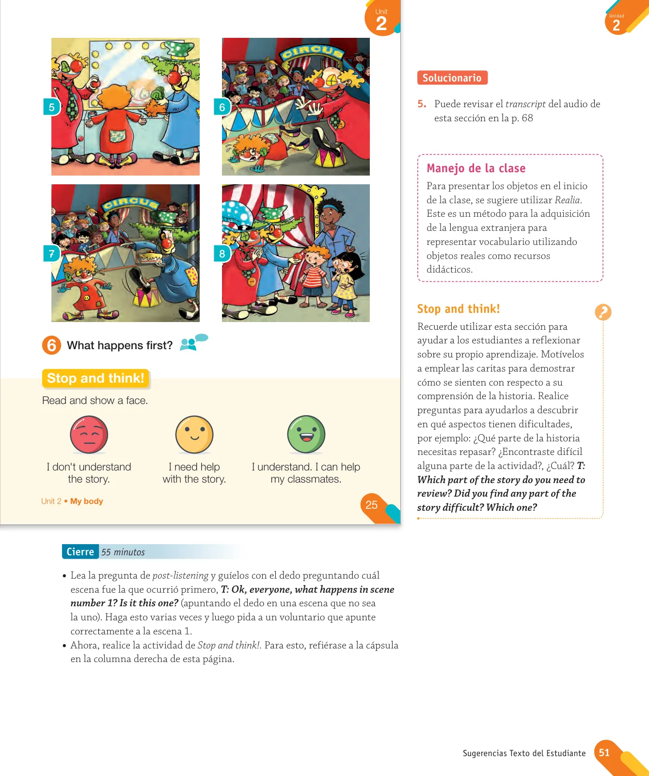 Página 53 de Inglés – Primero Básico | Student’s Book MINEDUC – Descargar PDF · 2024
