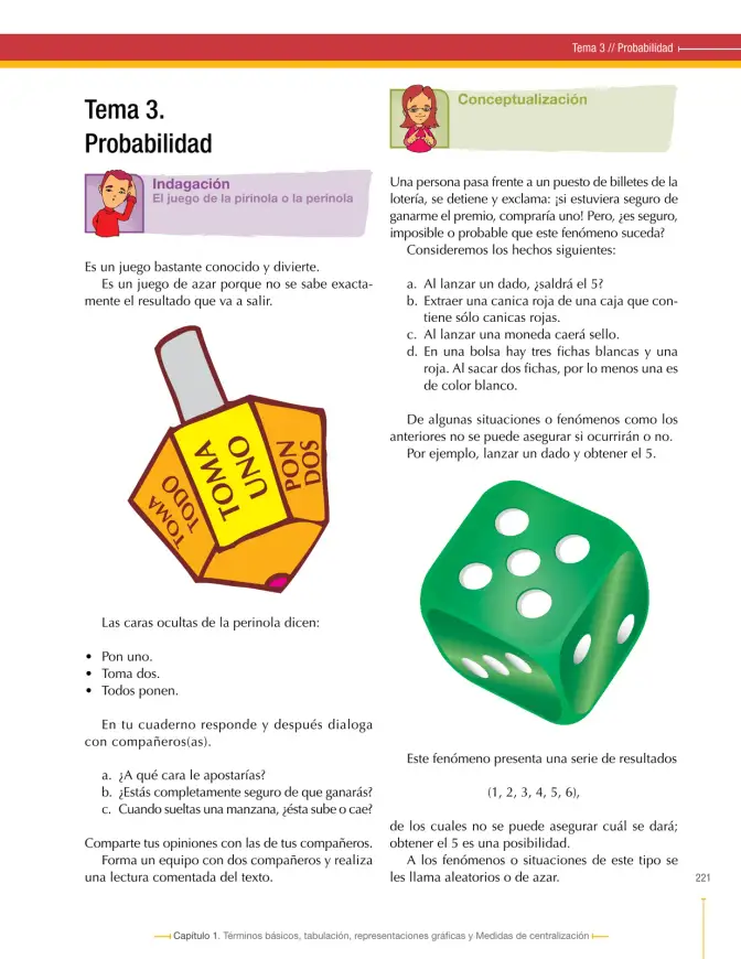 Página 221 de Matematica 6° · Secundaria Activa
