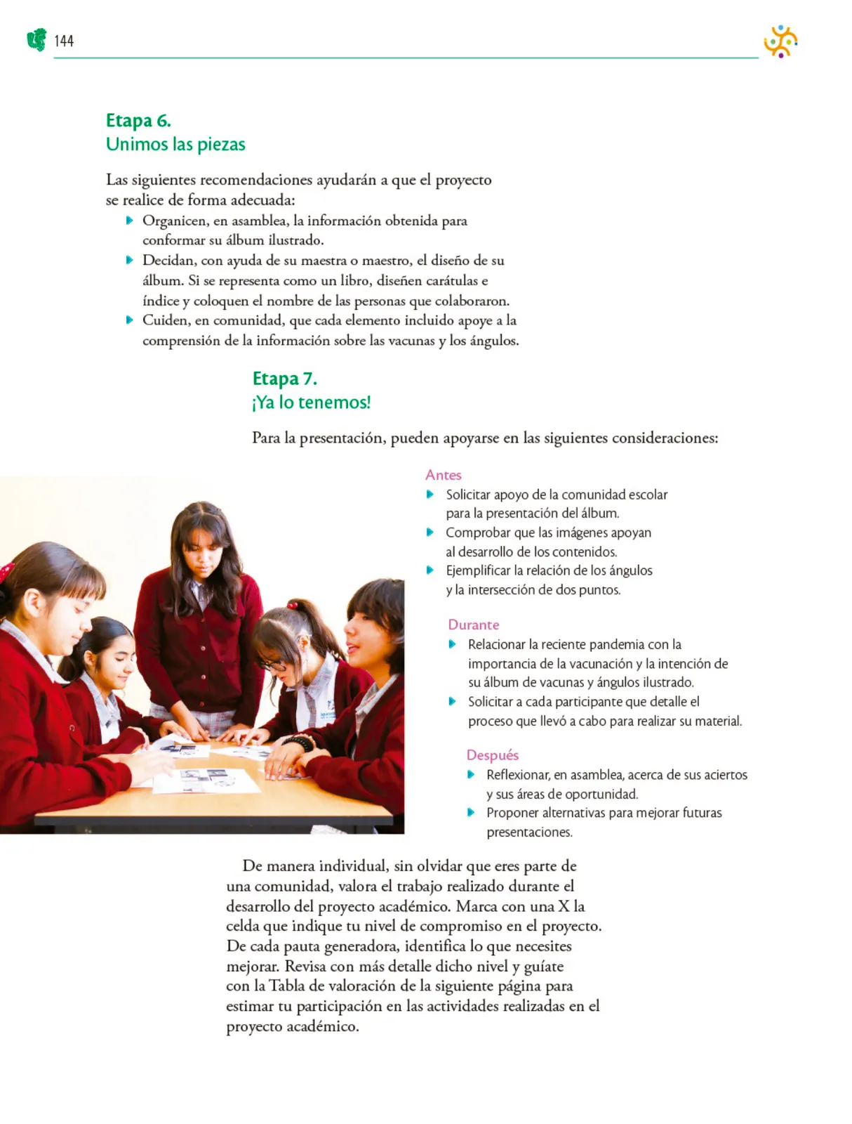 Página 145 de Colección Ximhai. Nuestro libro de Proyectos. Tomo II. Libro de Educación Telesecundaria Grado 1° Ciclo Escolar 2025 - 2026