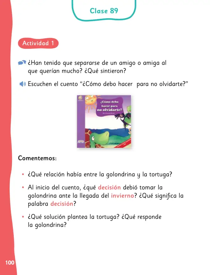 Página 103 de Lenguaje y Comunicación – Primero Básico | Texto del Estudiante MINEDUC – Descargar PDF · 2024