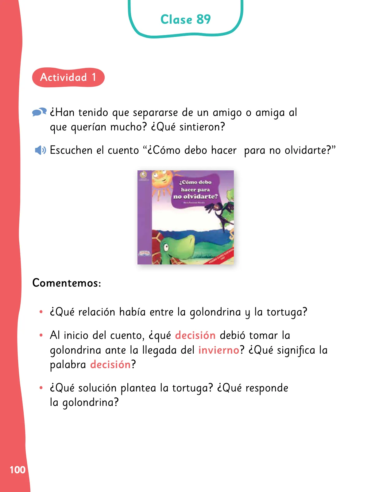 Miniatura página 103 de Lenguaje y Comunicación – Primero Básico | Texto del Estudiante MINEDUC – Descargar PDF · 2024