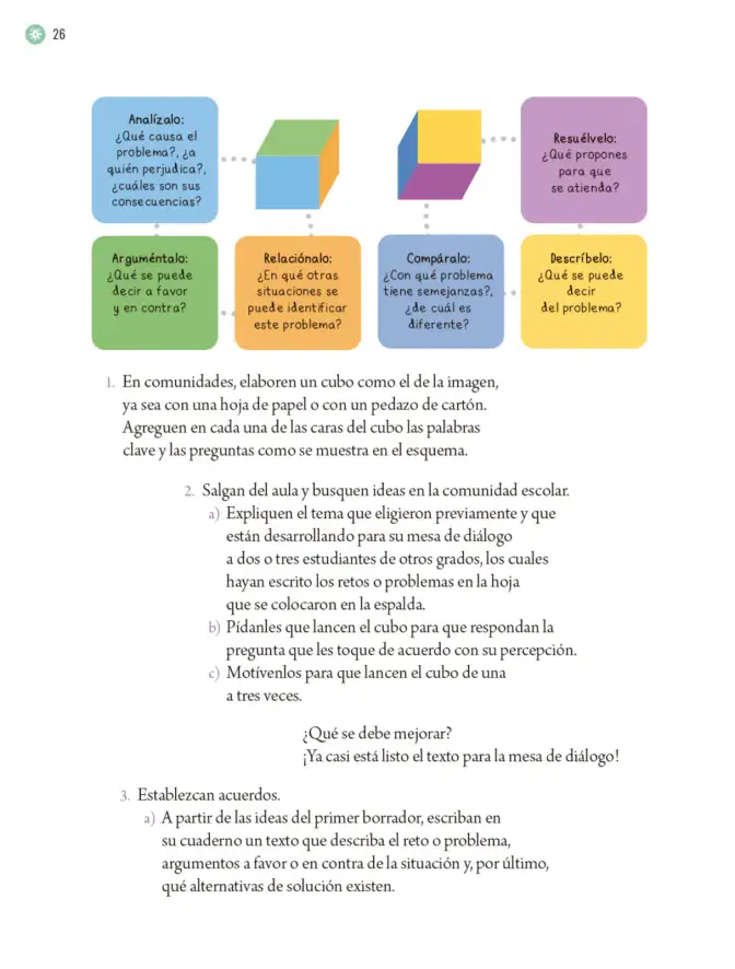 Página 29 de Proyectos Escolares. Libro de Educación Primaria Grado 6° Ciclo Escolar 2025 - 2026