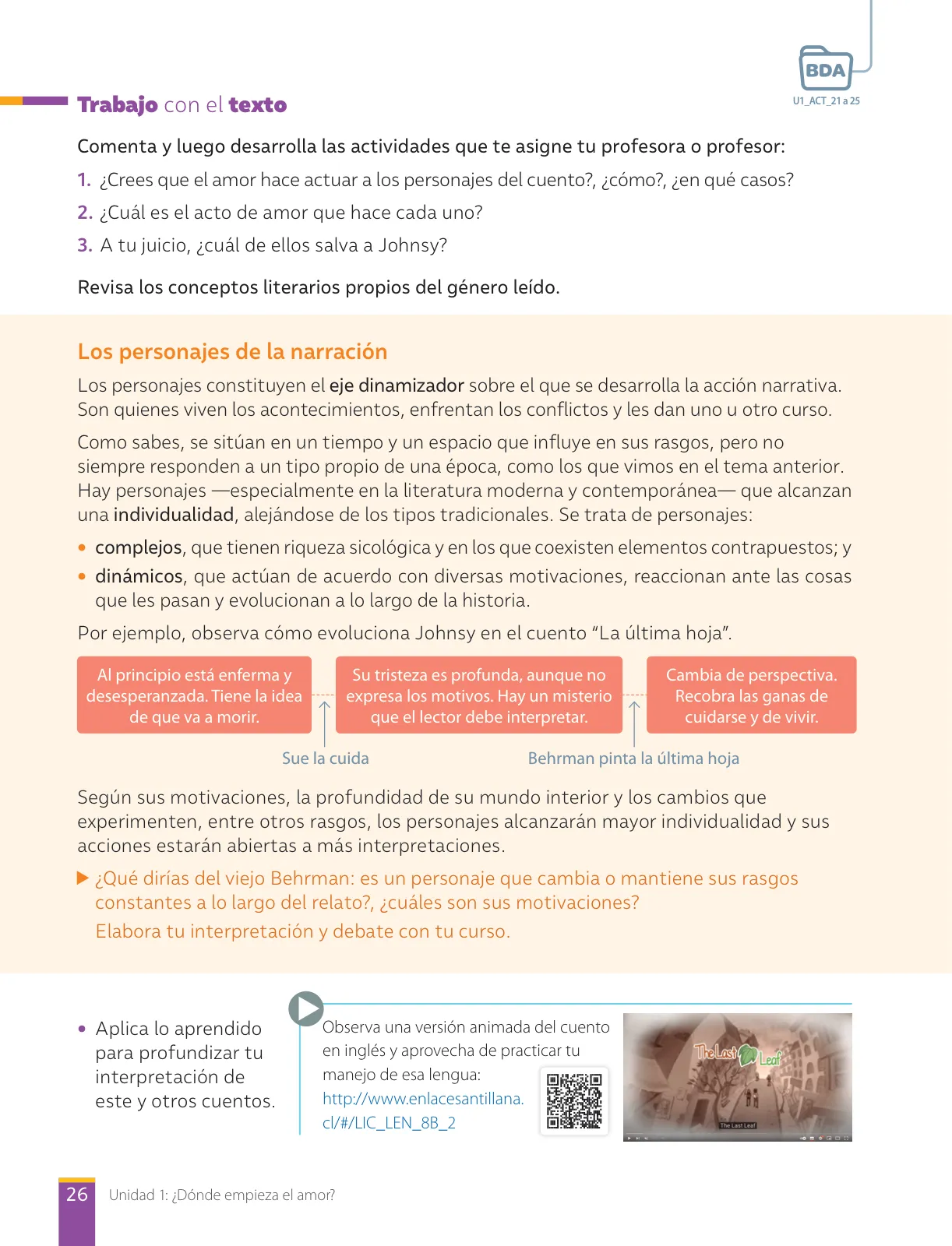 Página 28 de Lengua y Literatura – Octavo Básico | Texto del Estudiante MINEDUC – Descargar PDF · 2024