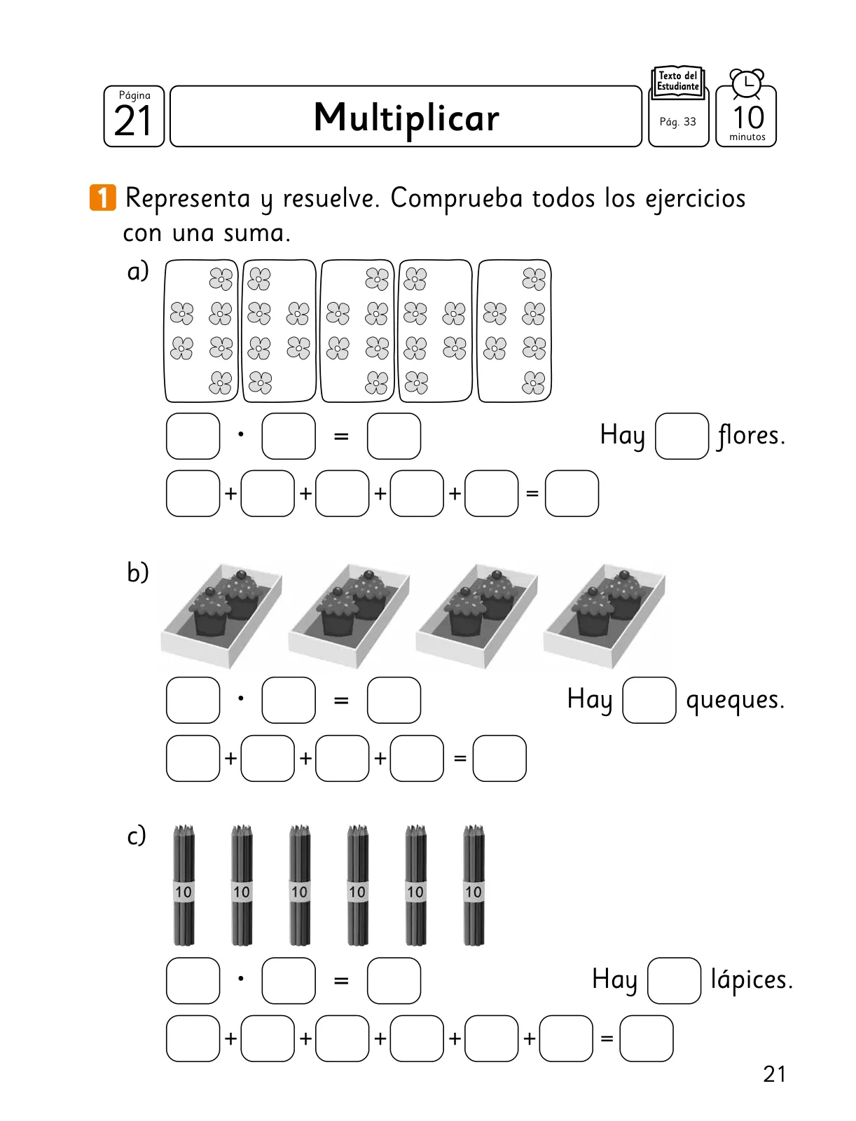 Página 22 de Sumo Primero – Segundo Básico | Texto del Estudiante MINEDUC – Descargar PDF · 2024