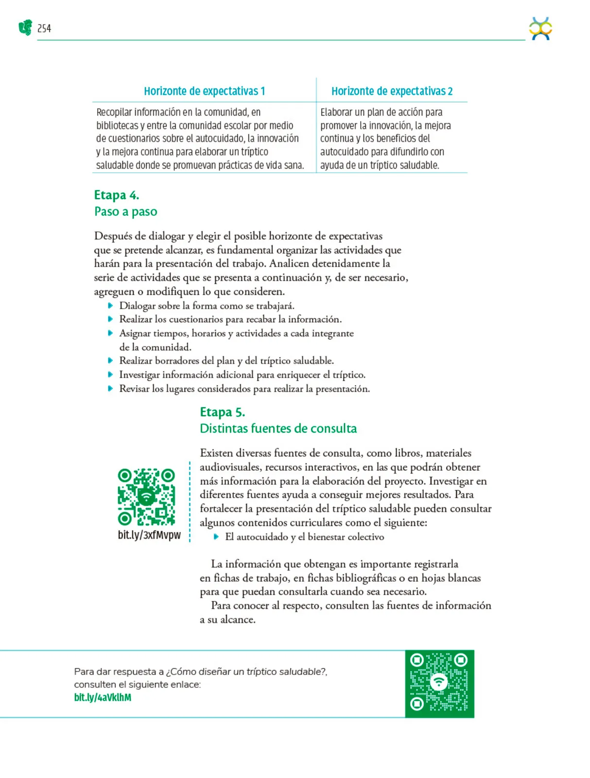 Página 255 de Colección Nanahuatzin. Nuestro libro de Proyectos.  Tomo III.  Libro de Educación Telesecundaria Grado 3°  Ciclo Escolar 2025 - 2026