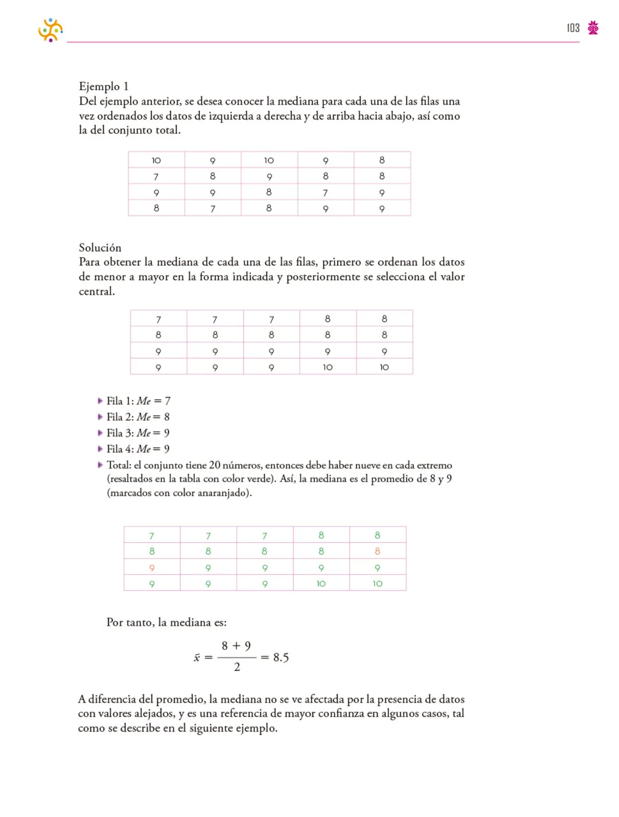 Miniatura página 104 de Colección Ximhai. Saberes y pensamiento científico.   Libro de Educación Secundaria Grado 1°  Ciclo Escolar 2025 - 2026