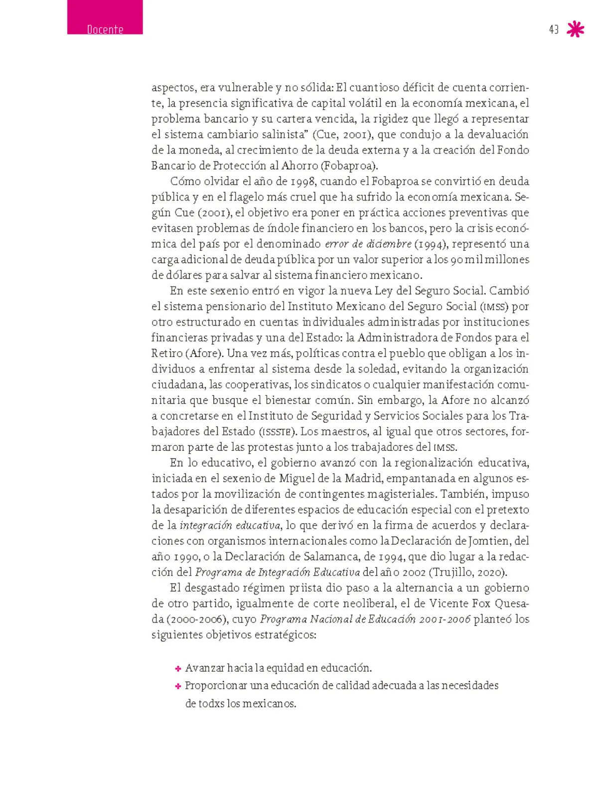 Miniatura página 44 de Un libro sin recetas para la maestra y el maestro. Fase 6.  Libro de Educación Secundaria Grado 1°, 2°, 3°  Ciclo Escolar 2025 - 2026