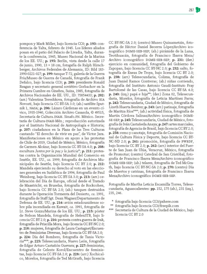 Página 288 de Colección Nanahuatzin. Nuestro libro de Proyectos. Tomo III. Libro de Educación Telesecundaria Grado 3° Ciclo Escolar 2025 - 2026