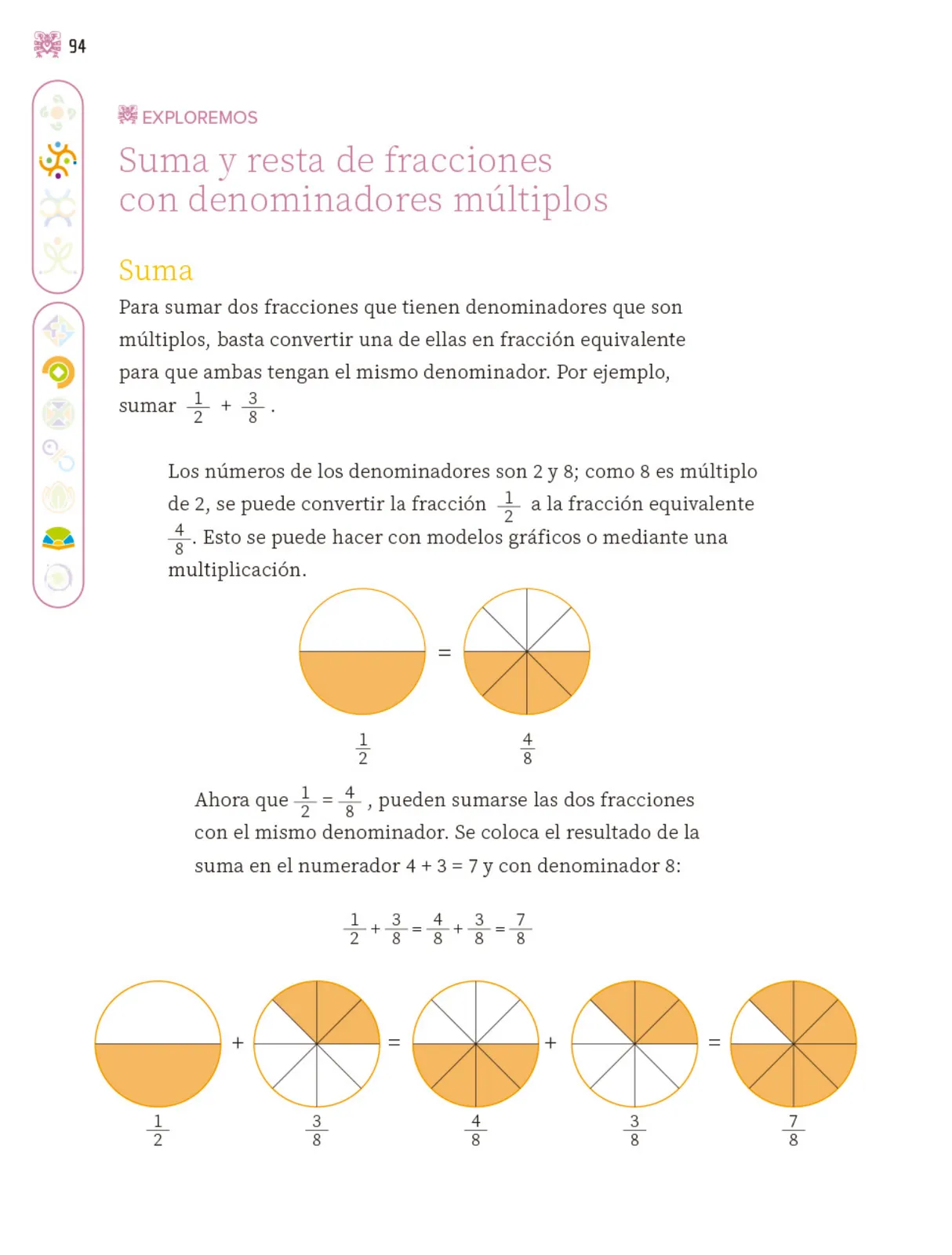 Miniatura página 95 de Nuestros saberes: Libro para alumnos, maestros y familia.   Libro de Educación Primaria Grado 3°  Ciclo Escolar 2025 - 2026