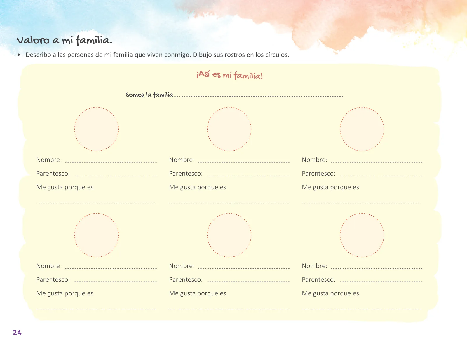 Miniatura página 26 de Cuadernillo de Tutoría Tercer Grado Educación Primaria 2019 · 2019