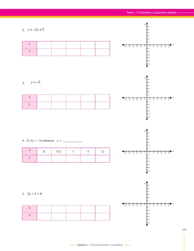 Página 125 de Matematica 9° · Secundaria Activa