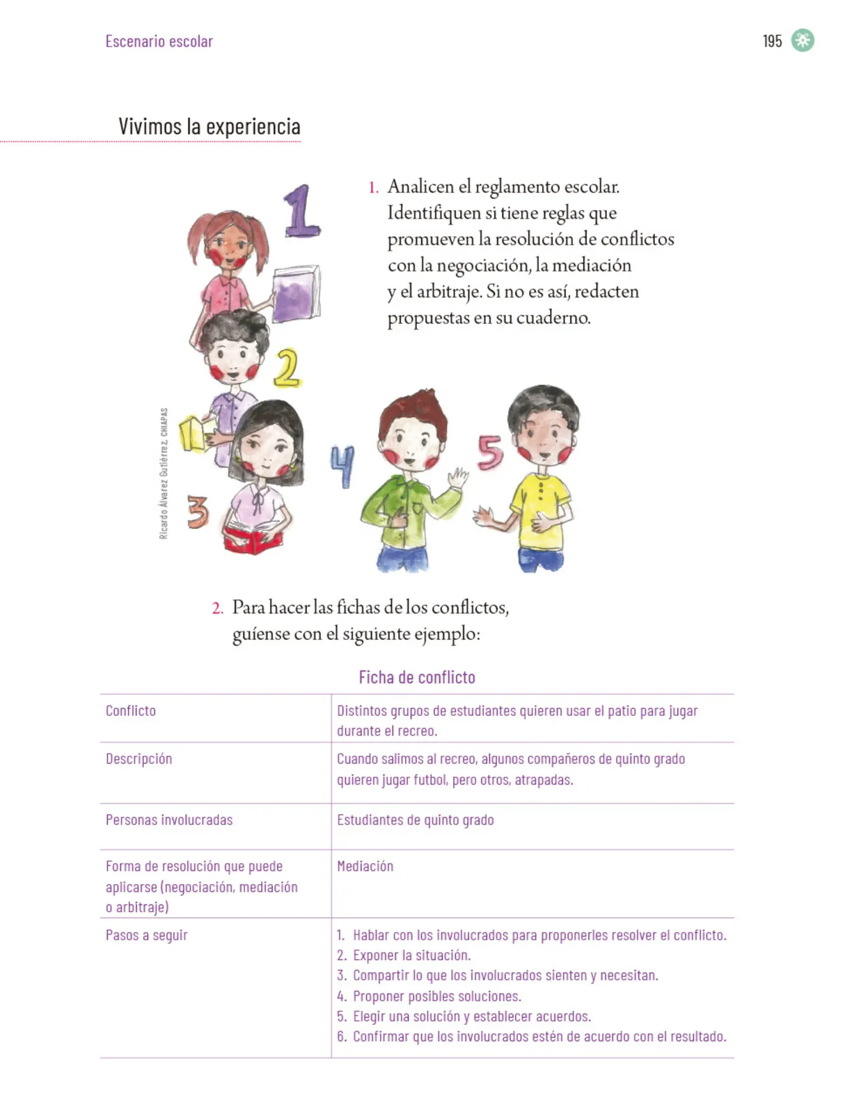 Miniatura página 198 de Proyectos Escolares.   Libro de Educación Primaria Grado 5°  Ciclo Escolar 2025 - 2026