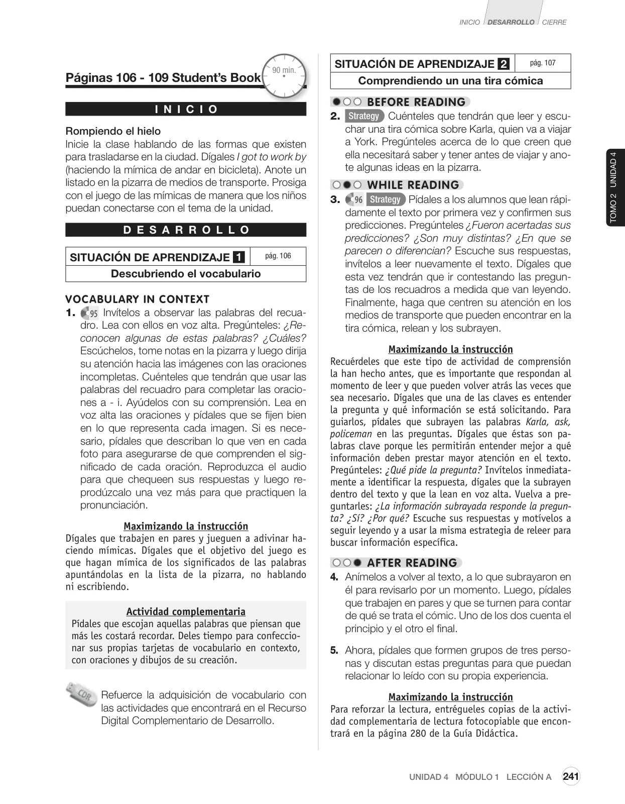 Miniatura página 137 de Inglés – Sexto Básico | Student’s Book MINEDUC – Descargar PDF · 2024