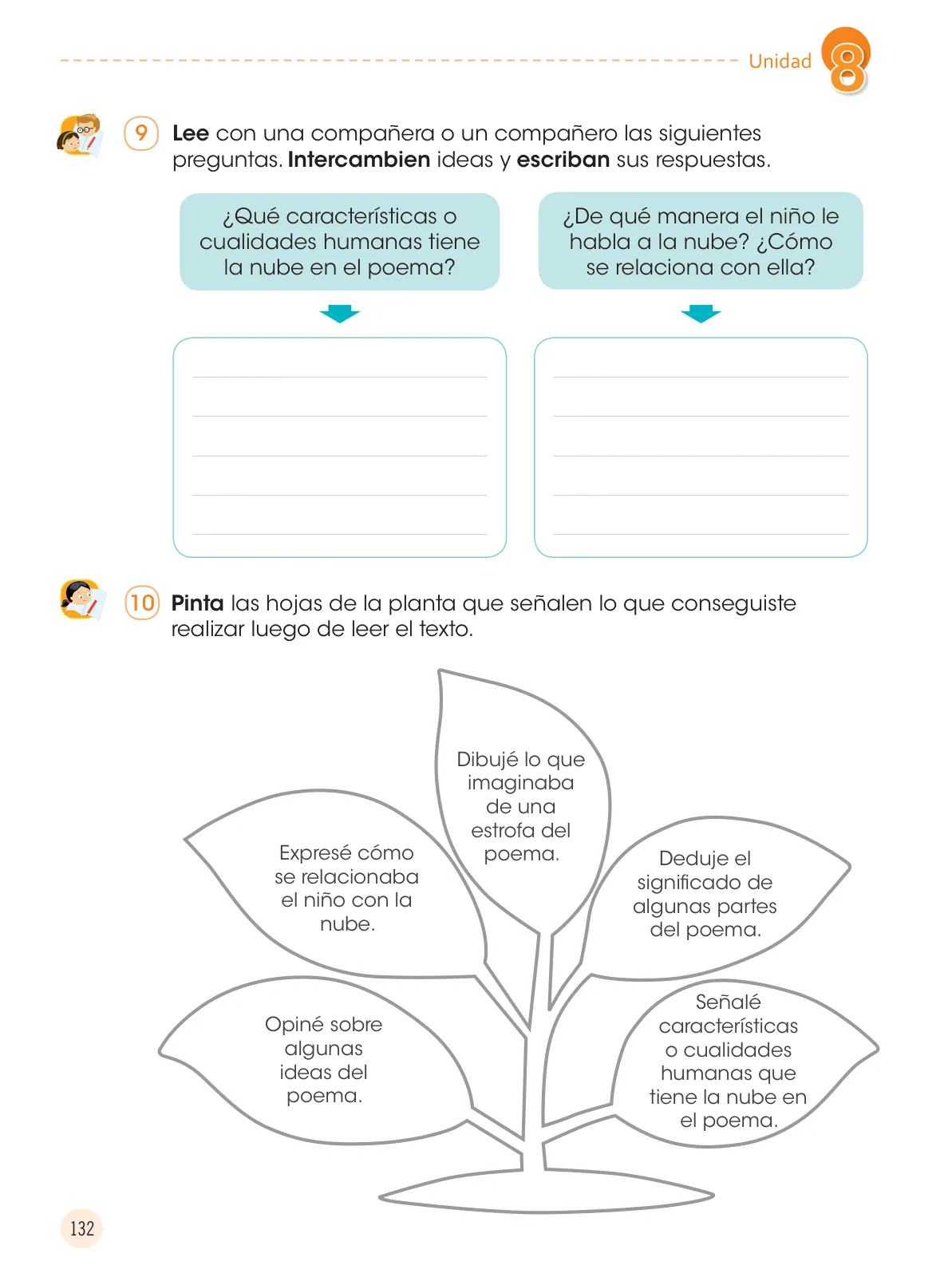 Miniatura página 134 de Comunicación 3 : cuaderno de trabajo para tercer grado de Educación Primaria 2019 · 2019