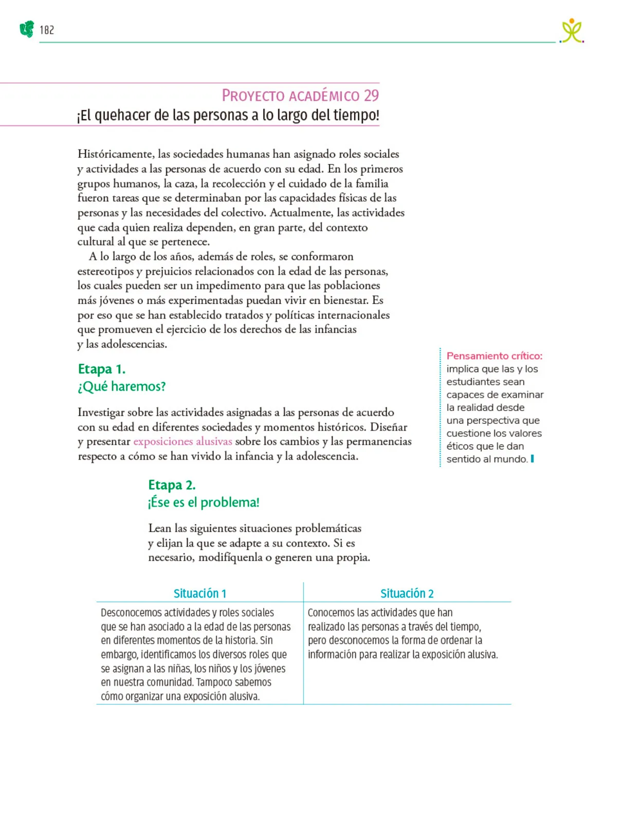 Página 183 de Colección Ximhai. Nuestro libro de Proyectos. Tomo III. Libro de Educación Telesecundaria Grado 1° Ciclo Escolar 2025 - 2026