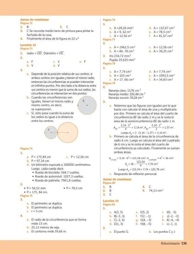 Página 136 de Matemática – Séptimo Básico | Texto del Estudiante MINEDUC – Descargar PDF · 2024