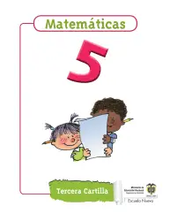 Portada de Matematica 5° · Cartilla 03