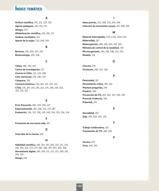 Página 8 de Ciencias Naturales – Séptimo Básico | Texto del Estudiante MINEDUC – Descargar PDF · 2024