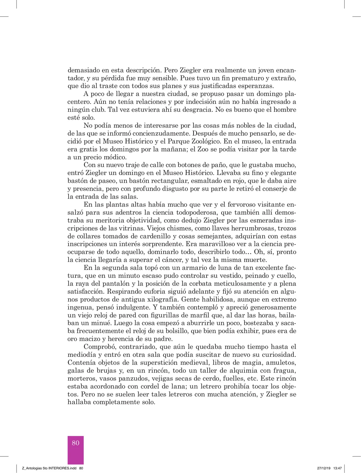 Página 82 de Antología literaria 5 · 2019