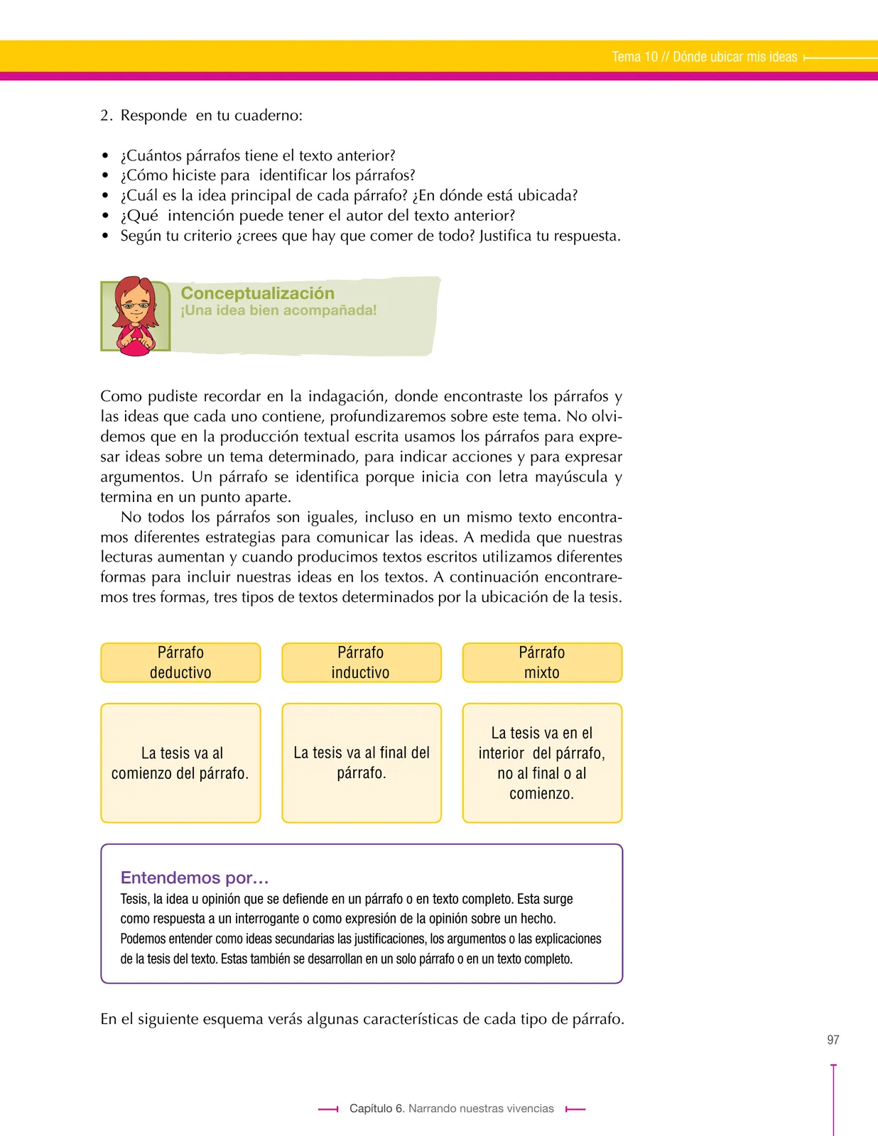 Página 97 de Lenguaje 8° · Secundaria Activa