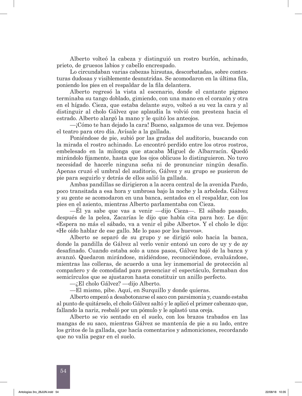 Página 55 de Antología literaria 3 · 2018