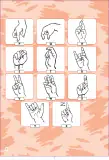 Miniatura página 70 de Lengua de señas peruana : guía para el aprendizaje de la lengua de señas peruana, vocabulario básico · 2015