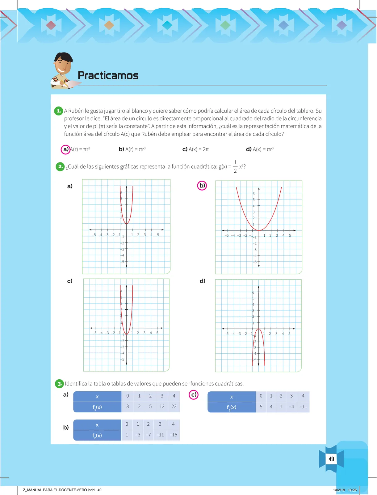 Página 51 de Resolvamos problemas 3 : manual para el docente 2018 · 2018