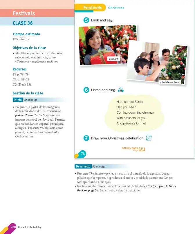 Página 104 de Inglés – Primero Básico | Student’s Book MINEDUC – Descargar PDF · 2024