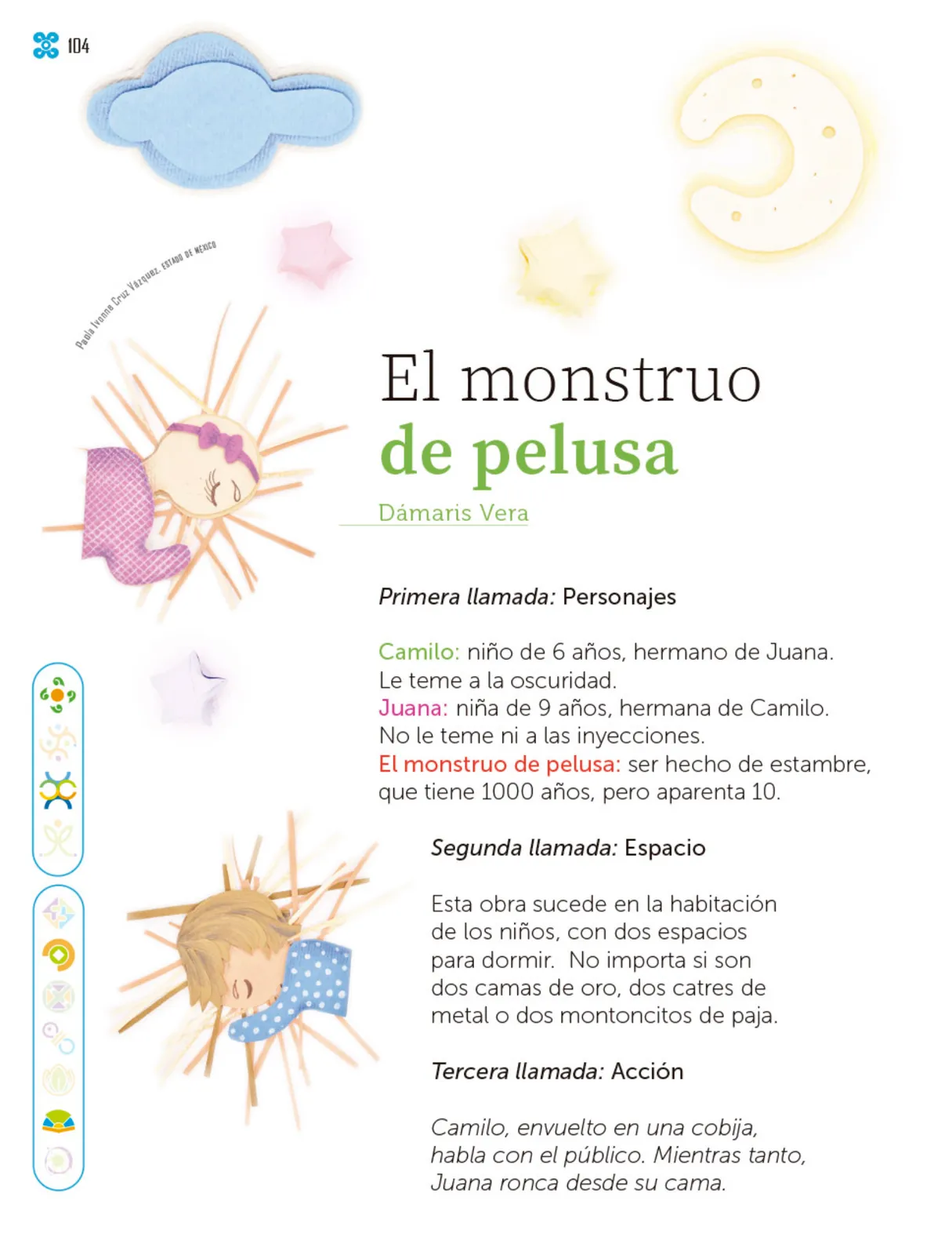 Miniatura página 105 de Múltiples lenguajes.   Libro de Educación Primaria Grado 1°  Ciclo Escolar 2025 - 2026