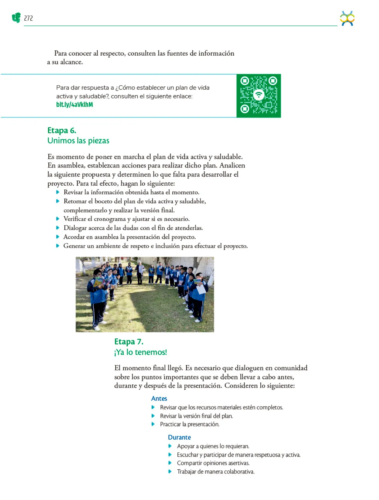 Miniatura página 273 de Colección Nanahuatzin. Nuestro libro de Proyectos. Tomo I.   Libro de Educación Telesecundaria Grado 3°  Ciclo Escolar 2025 - 2026