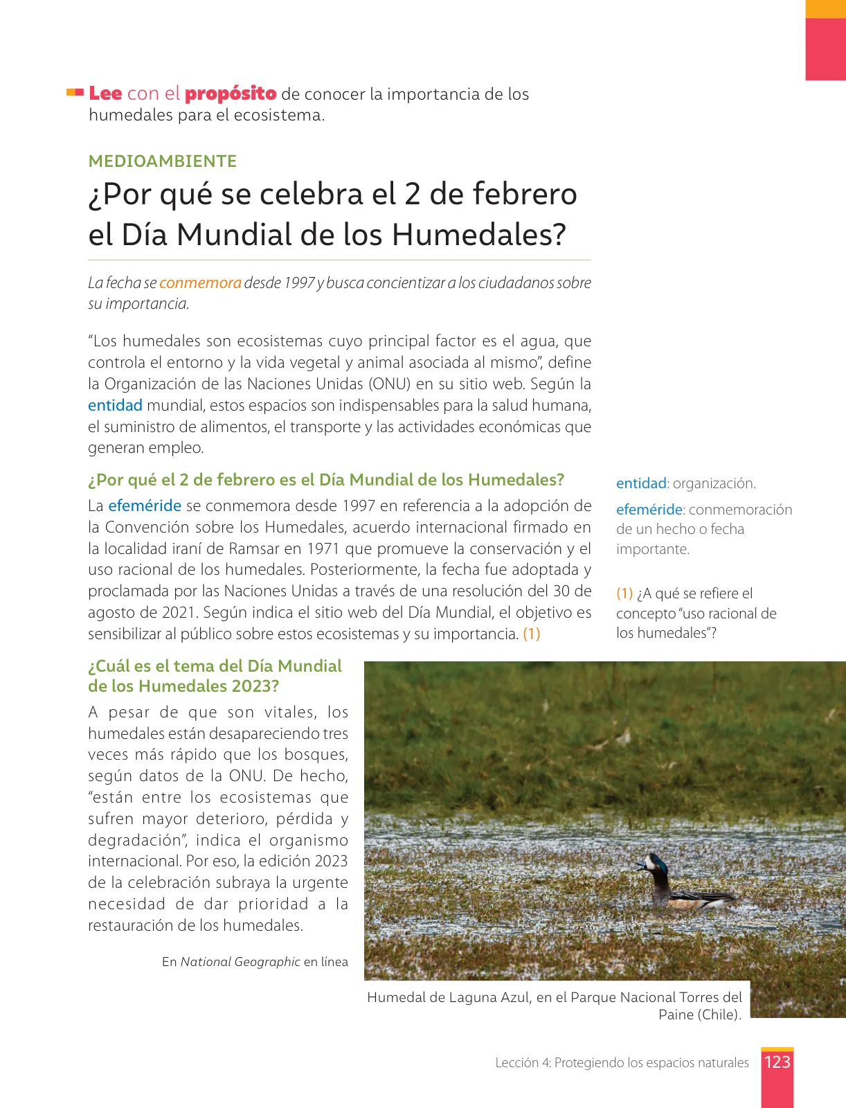 Página 125 de Libro de Lengua y Literatura – Séptimo Básico | Texto del Estudiante MINEDUC – Descargar PDF · 2024