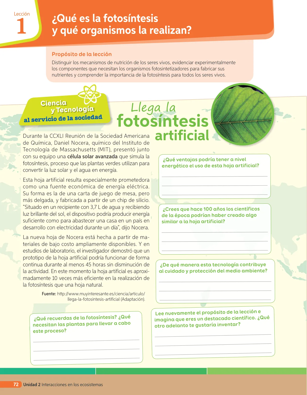 Página 191 de Libro de Ciencias Naturales – Quinto Básico | Texto del Estudiante MINEDUC – Descargar PDF · 2024