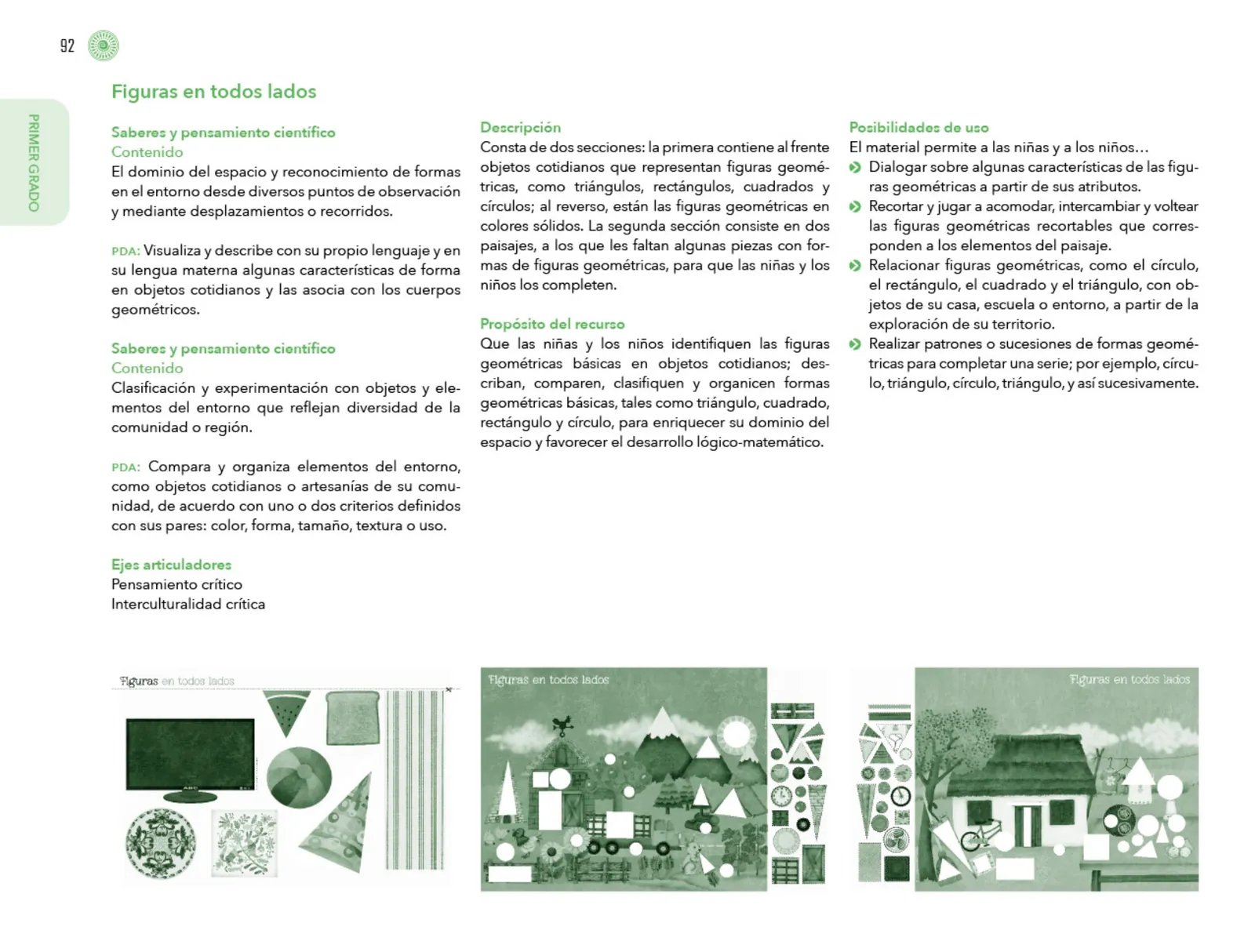 Miniatura página 93 de Posibilidades de trabajo para la acción transformadora y el codiseño. Ficheros. Fase 2  Libro de Educación Preescolar Grado 1°, 2°, 3°  Ciclo Escolar 2025 - 2026