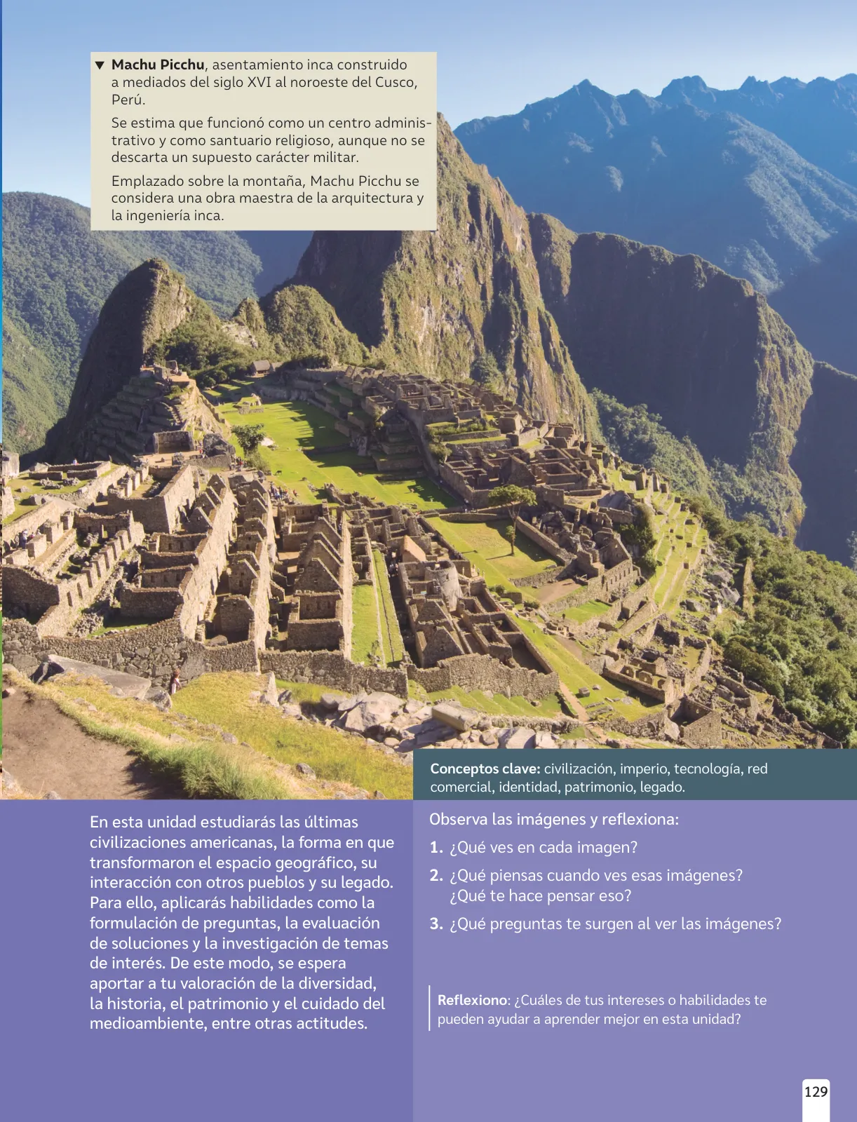 Página 131 de Historia, Geografía y Ciencias Sociales – Séptimo Básico | Texto del Estudiante MINEDUC – Descargar PDF · 2024