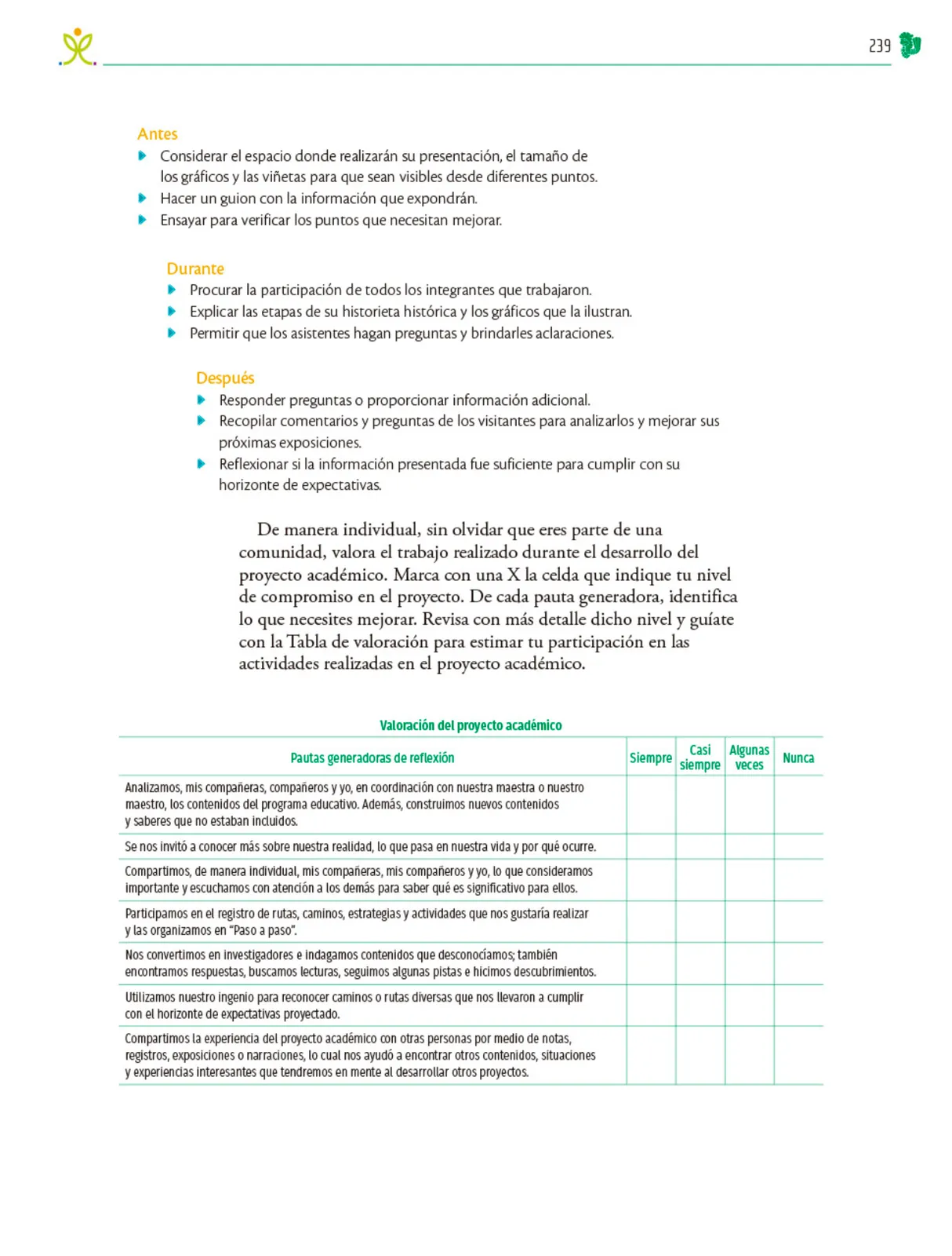 Página 240 de Colección Sk´asolil. Nuestro libro de Proyectos. Tomo I. Libro de Educación Telesecundaria Grado 2° Ciclo Escolar 2025 - 2026