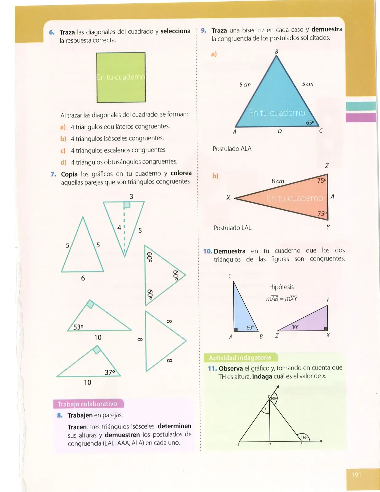 Miniatura página 191 de Matematica · 8 EGB · 2025